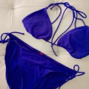 Ocean Pacific 2pc juniors sz 11 purple